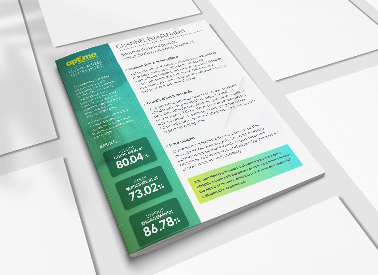 CHANNEL ENABLEMENT SOLUTIONS OVERVIEW image